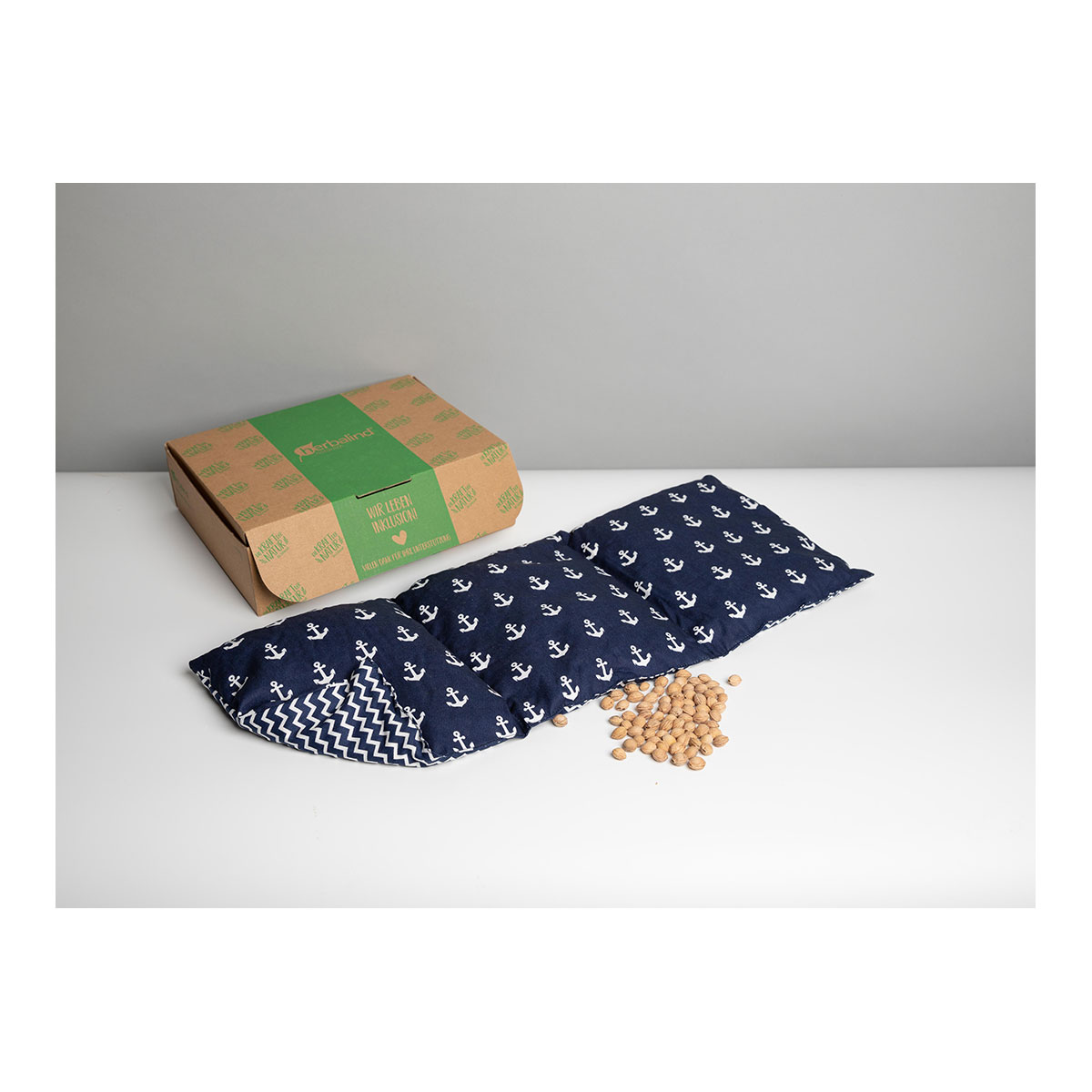 Kirschkernkissen, 3-Kammern