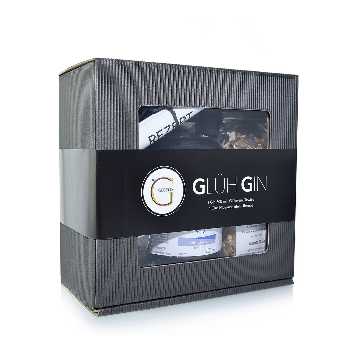  Geschenk-Set Glüh-Gin-Set (Herbs)