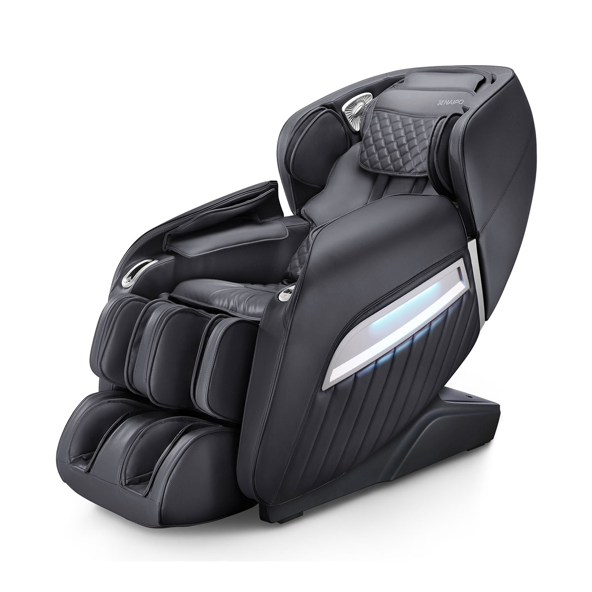 Ganzkörper Massagestuhl Schwarz